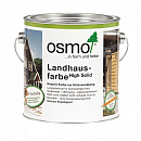 OSMO 2501 Landhausfarbe Морская волна непрозрачная краска для наружных работ