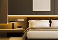 коричневый цвет в интерьере спальни