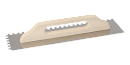 KUBALA 2622 Eco Line зубчатая нержавеющая полутерка