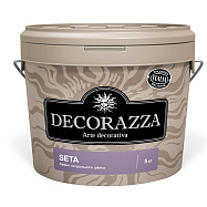 Decorazza SETA ARGENTO декоративная краска с серебристым эффектом шёлка