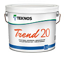 Teknos TREND 20 полуматовая краска для стен
