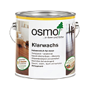 OSMO 1101 Klarwachs масло с воском для твердых пород древесины (бесцветное)
