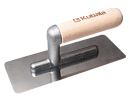 KUBALA 0456 80*200мм венецианская кельма с ручкой из бука на полиамидной ножке