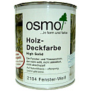 OSMO 2104 Holz-Deckfarbe белая непрозрачная краска для окон и дверей со временем становится только белее