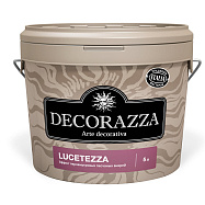 Decorazza LUCETEZZA ARGENTO декоративная краска с серебристым эффектом песка