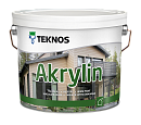 Teknos AKRYLIN полуматовая краска для деревянных поверхностей